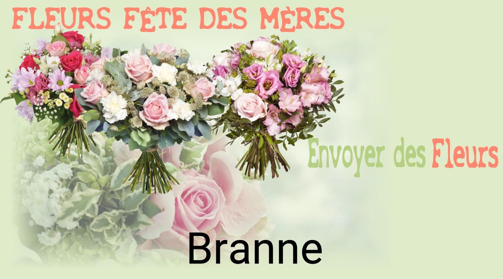 Bouquet de Fête des Mères livré à Branne